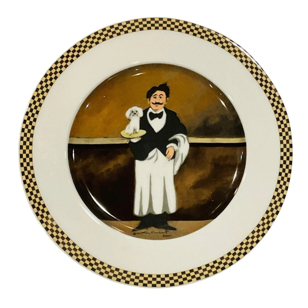 Williams Sonoma Guy Buffet Waiter Suite Salad Plates Set of 4 Eschenbach Germany